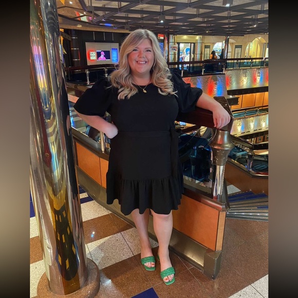 City Chic Plus Size Formal Black Dress - Picture 6 of 6